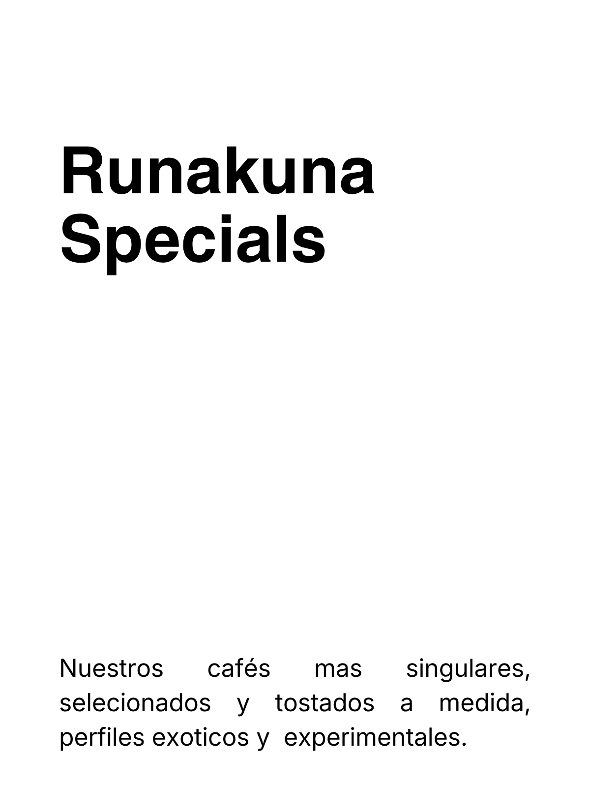 Plan Runakuna Specials