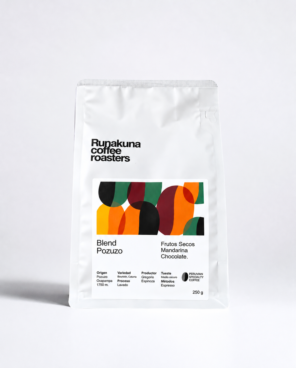 Espresso Blend  Pozuzo, Oxapampa.