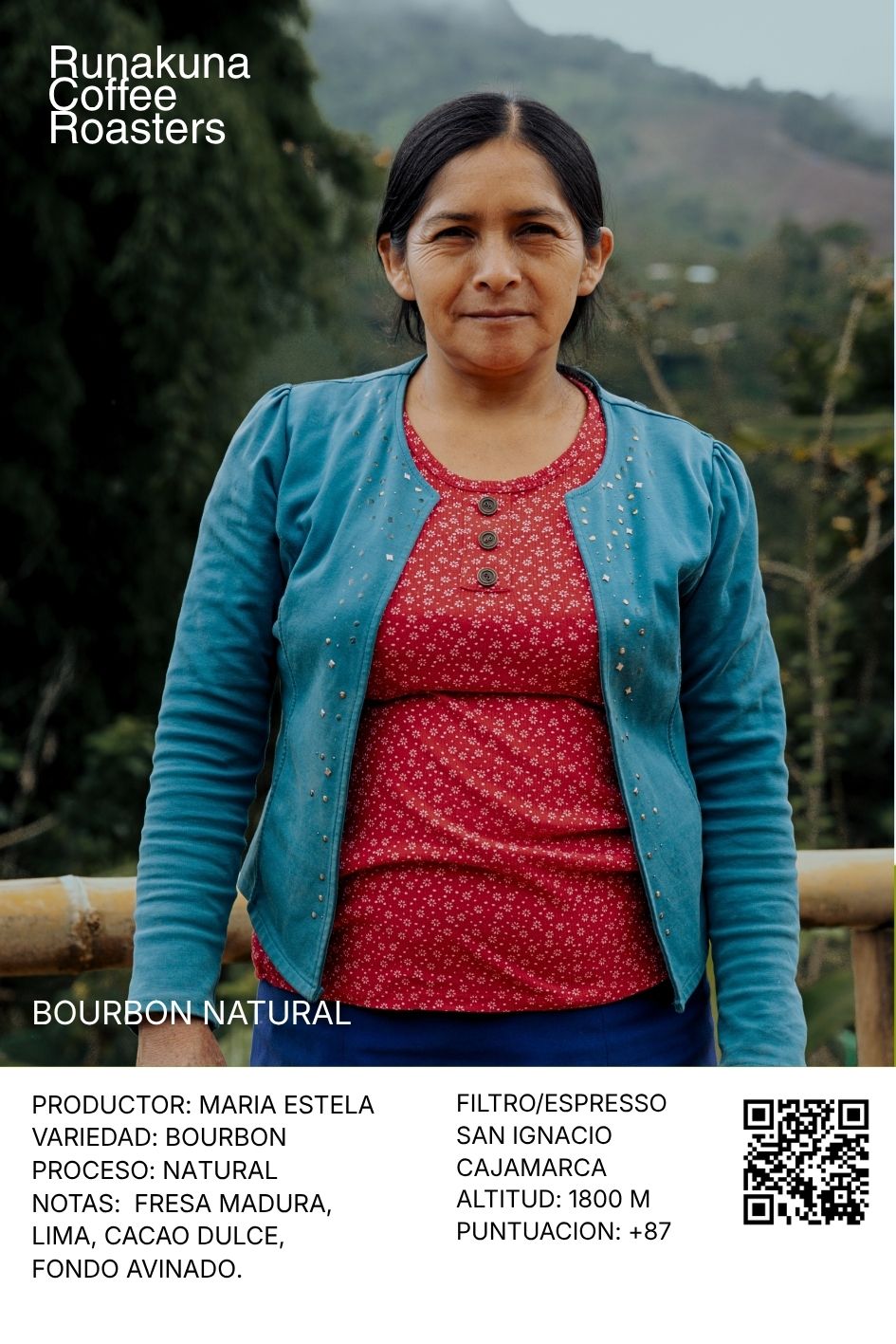 Bourbon Natural, San Ignacio - Cajamarca.