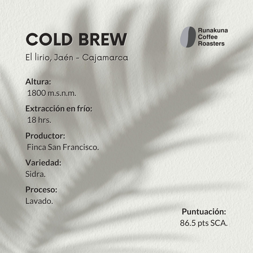 Cold Brew Coffee 250 ML