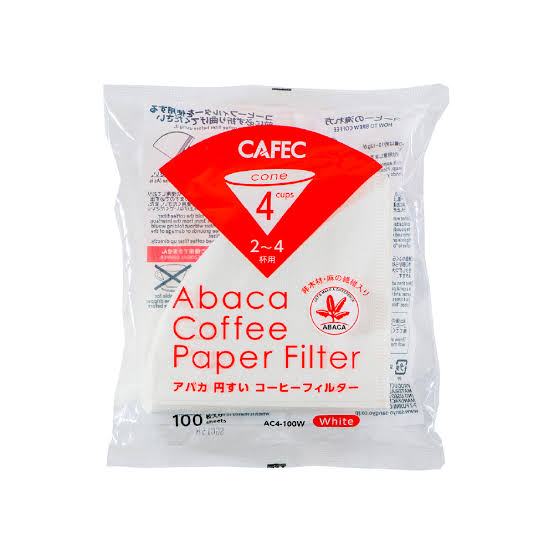 FILTROS CAFEC ABACA V60 - 4 TAZAS